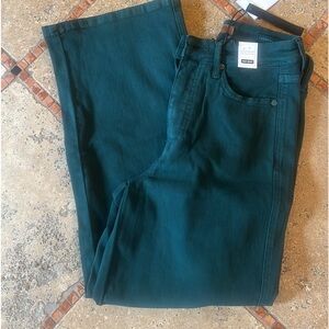 Judy Blue Teal Cropped Wide leg 1/25